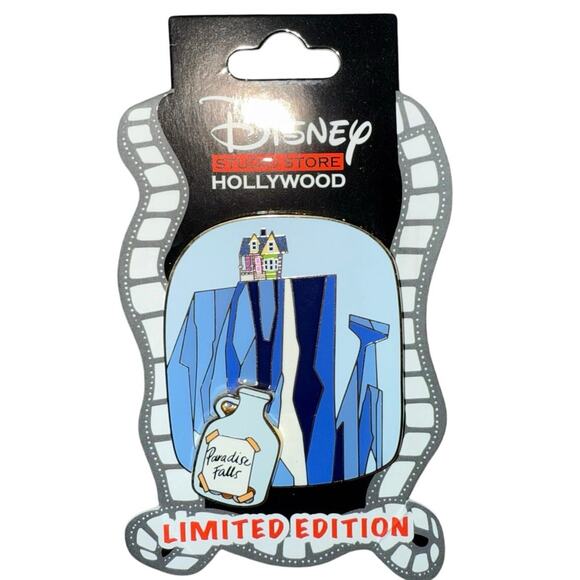 Disney Dsf DSSH Pixar Paradise Fall 10 Th Anniversary pin New in package on card